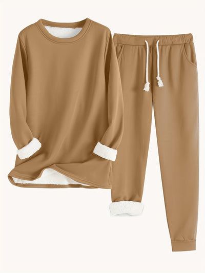 Wärmender Damen-Freizeitanzug für Herbst und Winter: Thermoaktiv und bequem