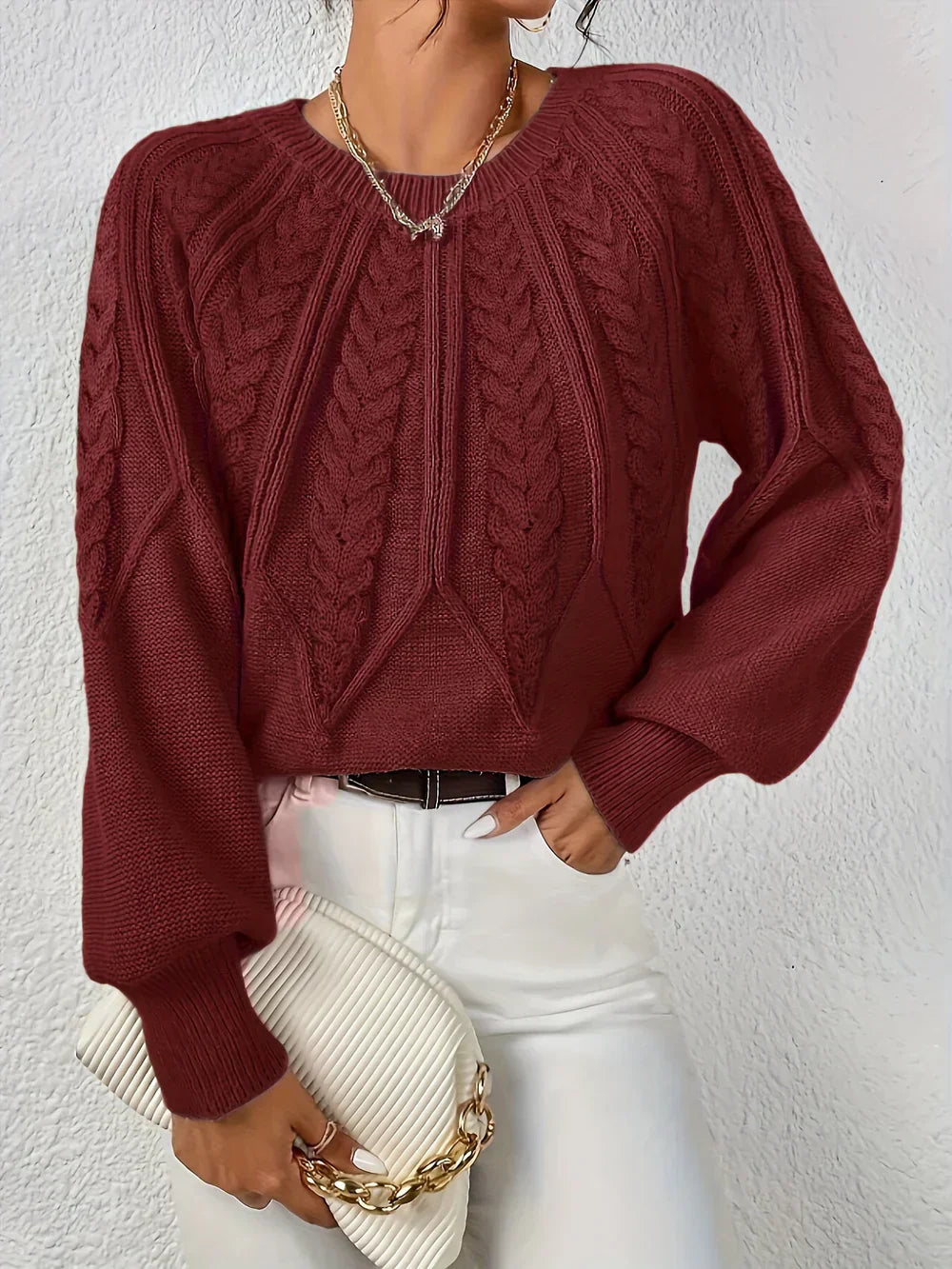 Stilvoller Damen Pullover - Klassisch & Elegant
