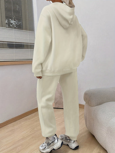 Gemütlicher Damen-Lounge-Set aus Baumwolle | Kuschelig für kühle Tage