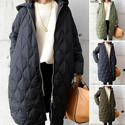 Damen Winter Parka-Mantel mit Kapuze - Warm & Wasserdicht