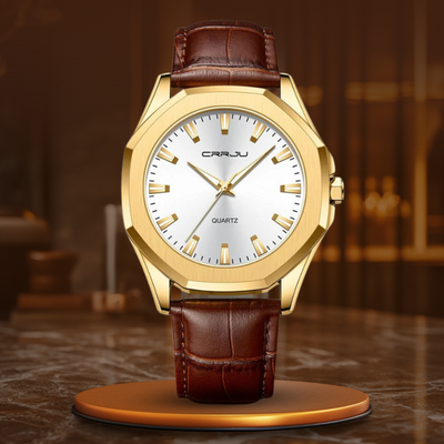 van Baerle® - Casual minimalistisches Quarzarmbanduhr