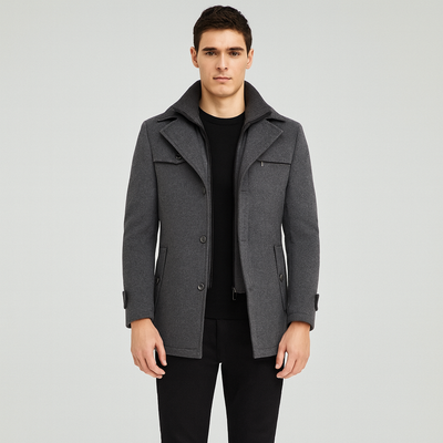 Alaric | Wasserdichter Winter-Businessmantel