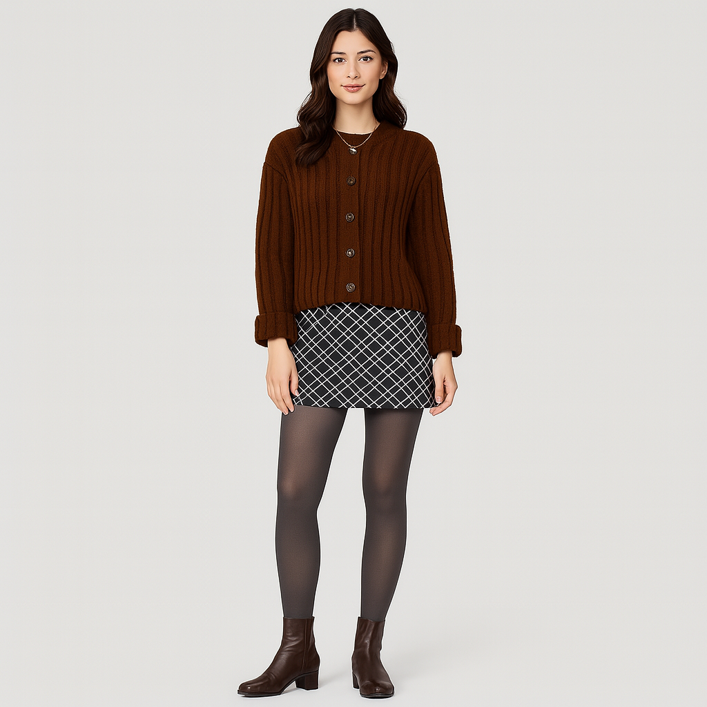 Alenya | Thermo-Strumpfhose mit Fleecefutter für Herbst & Winter