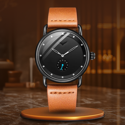 van Baerle® - Klassische Minimalistische Uhr
