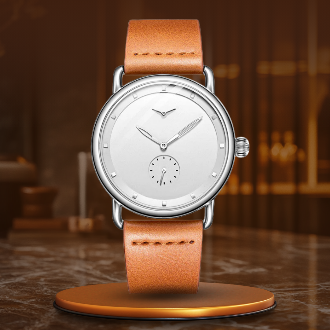 van Baerle® - Klassische Minimalistische Uhr