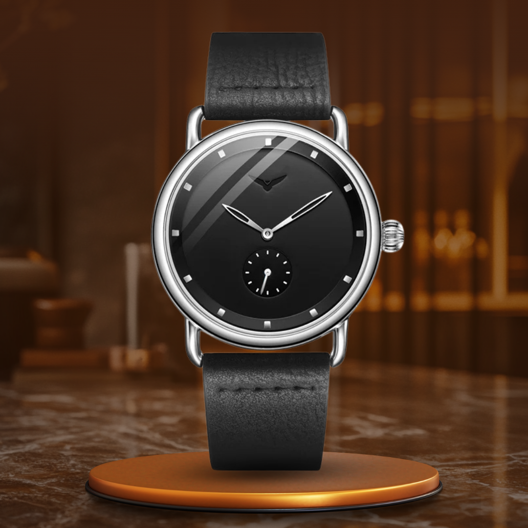 van Baerle® - Klassische Minimalistische Uhr