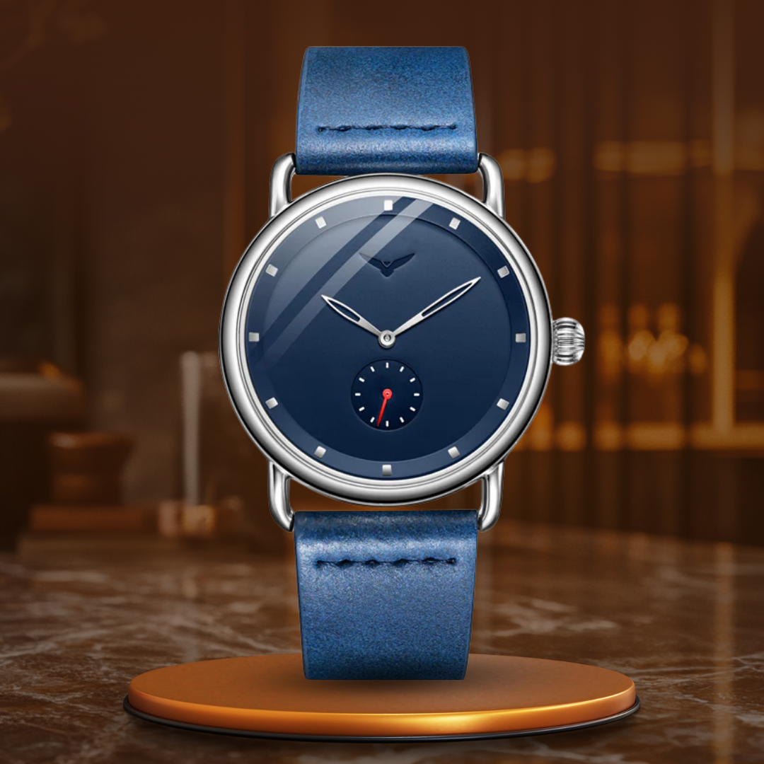 van Baerle® - Klassische Minimalistische Uhr