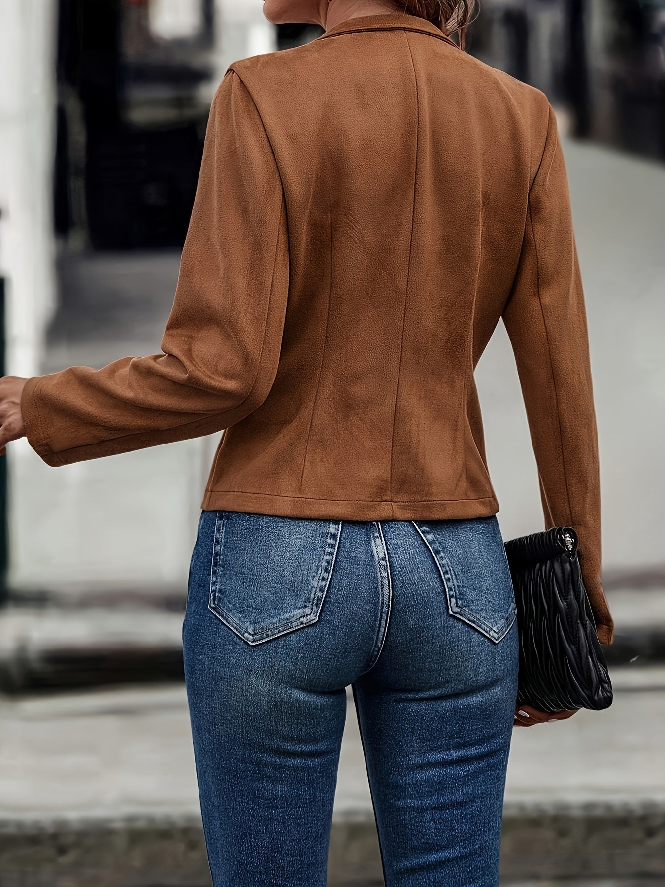 ClassyBelle™ – Elegante Damen Kurzjacke mit modischem Stehkragen