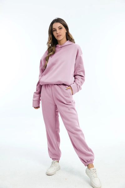 ComfyBlend™ – Hoodie & Jogginghose Set für Damen