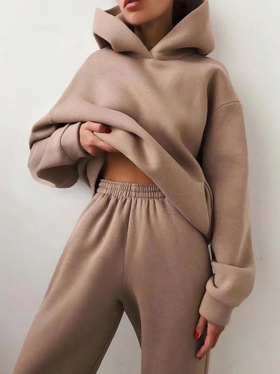 ComfyBlend™ – Hoodie & Jogginghose Set für Damen