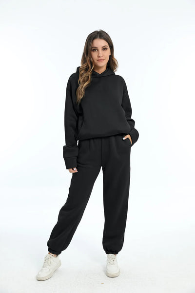 ComfyBlend™ – Hoodie & Jogginghose Set für Damen