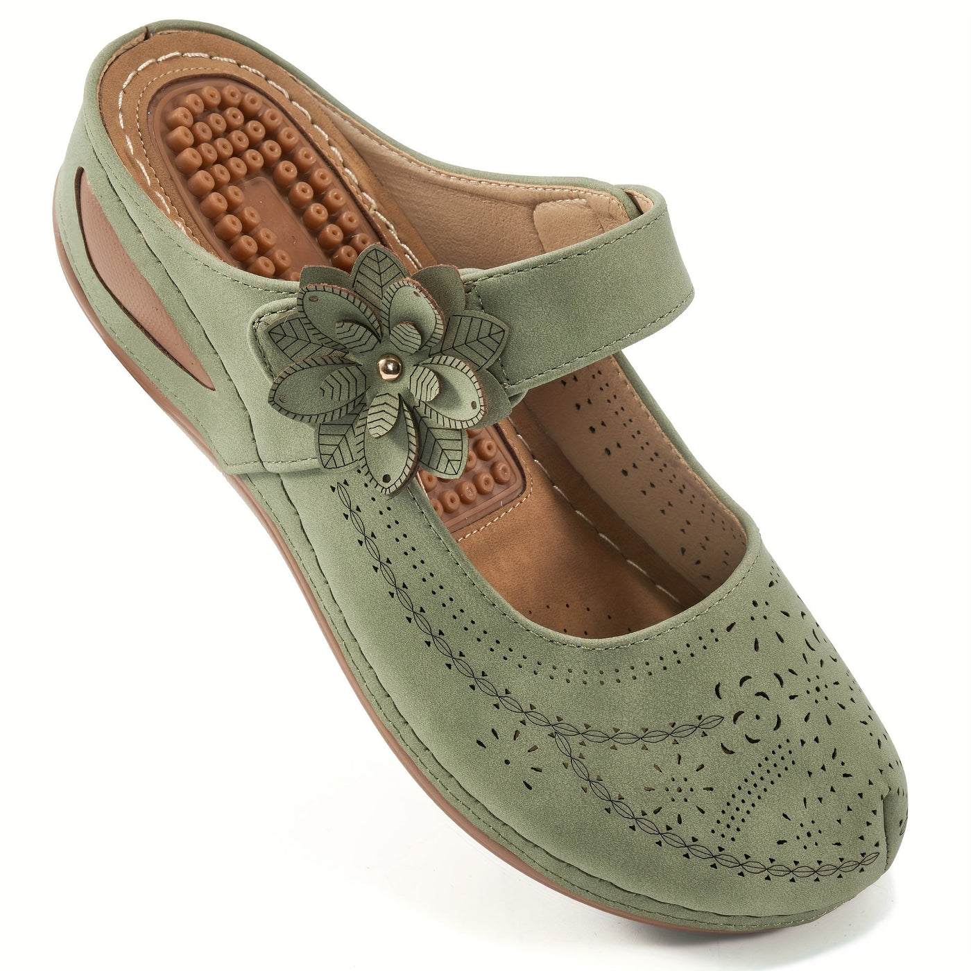 ComfyBloom™ – Elegante Damen Pantoletten mit Blumenmuster
