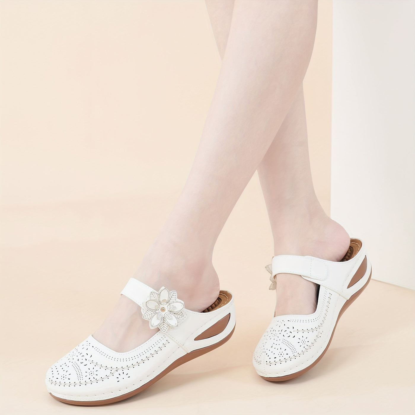 ComfyBloom™ – Elegante Damen Pantoletten mit Blumenmuster