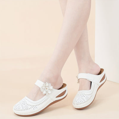 ComfyBloom™ – Elegante Damen Pantoletten mit Blumenmuster