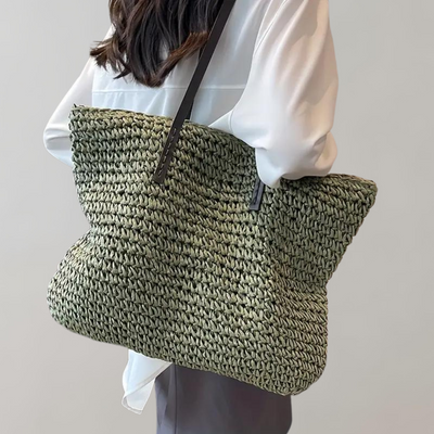 Tara - große gewebte Tragetasche | Tasche im Bohemian-Beachy-Stil