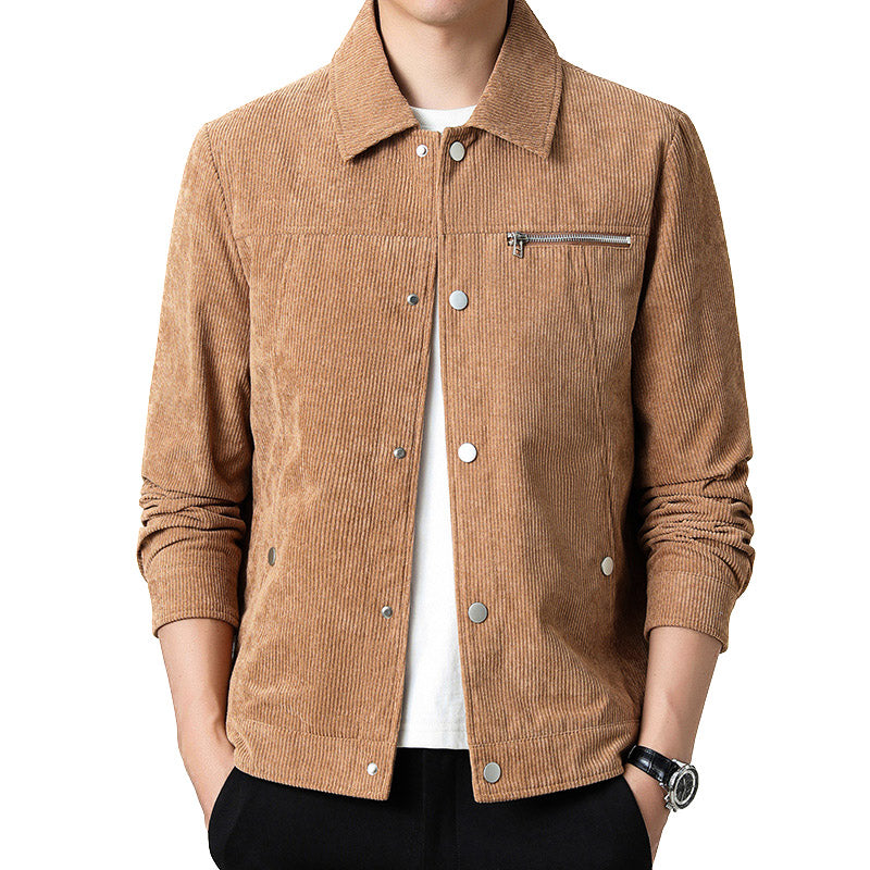 CordEdge™ – Sportlich-Elegante Übergangsjacke für Herren