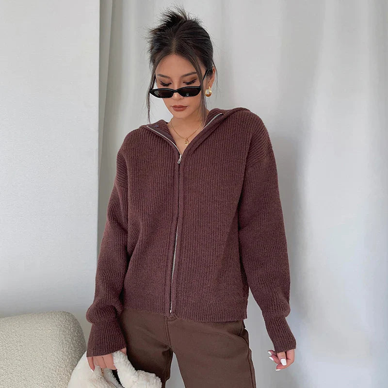 CozyChic™ – Eleganter & Kuscheliger Strickpullover für Damen