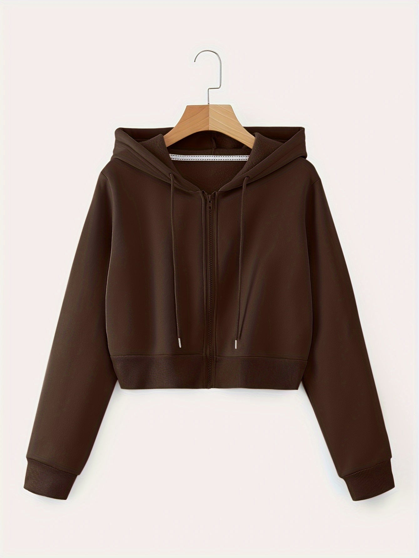 CozyCrop™ – Stylische Damen Kapuzenjacke mit praktischem Zipper