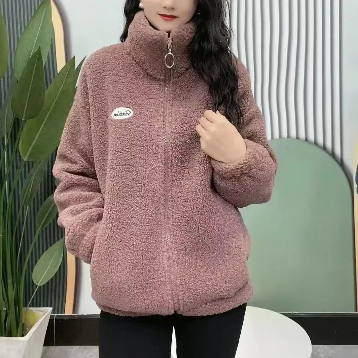Daniela - Warmer Winter Fleece Jacket für Damen