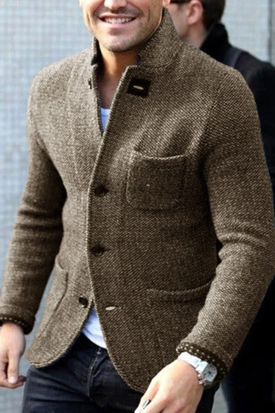 Herren Daunen Blazer | Elegant und Warm | Knopfleiste