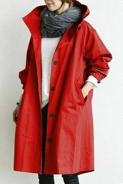 Damen Wasserdichte Funktions-Windjacke mit Kapuze