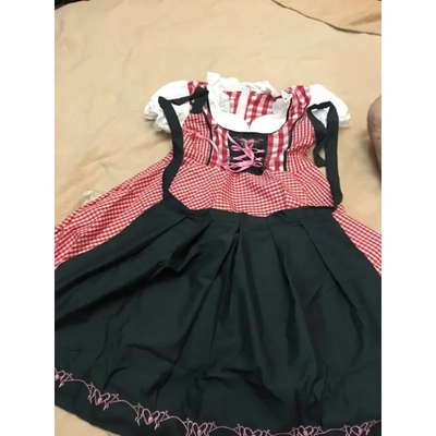 Damen Festliches Kleid mit Verspieltem Schleifenverschluss und Eleganter Stickerei