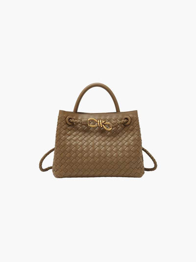 Damen Handtasche Gewebt Strukturierte Eleganz