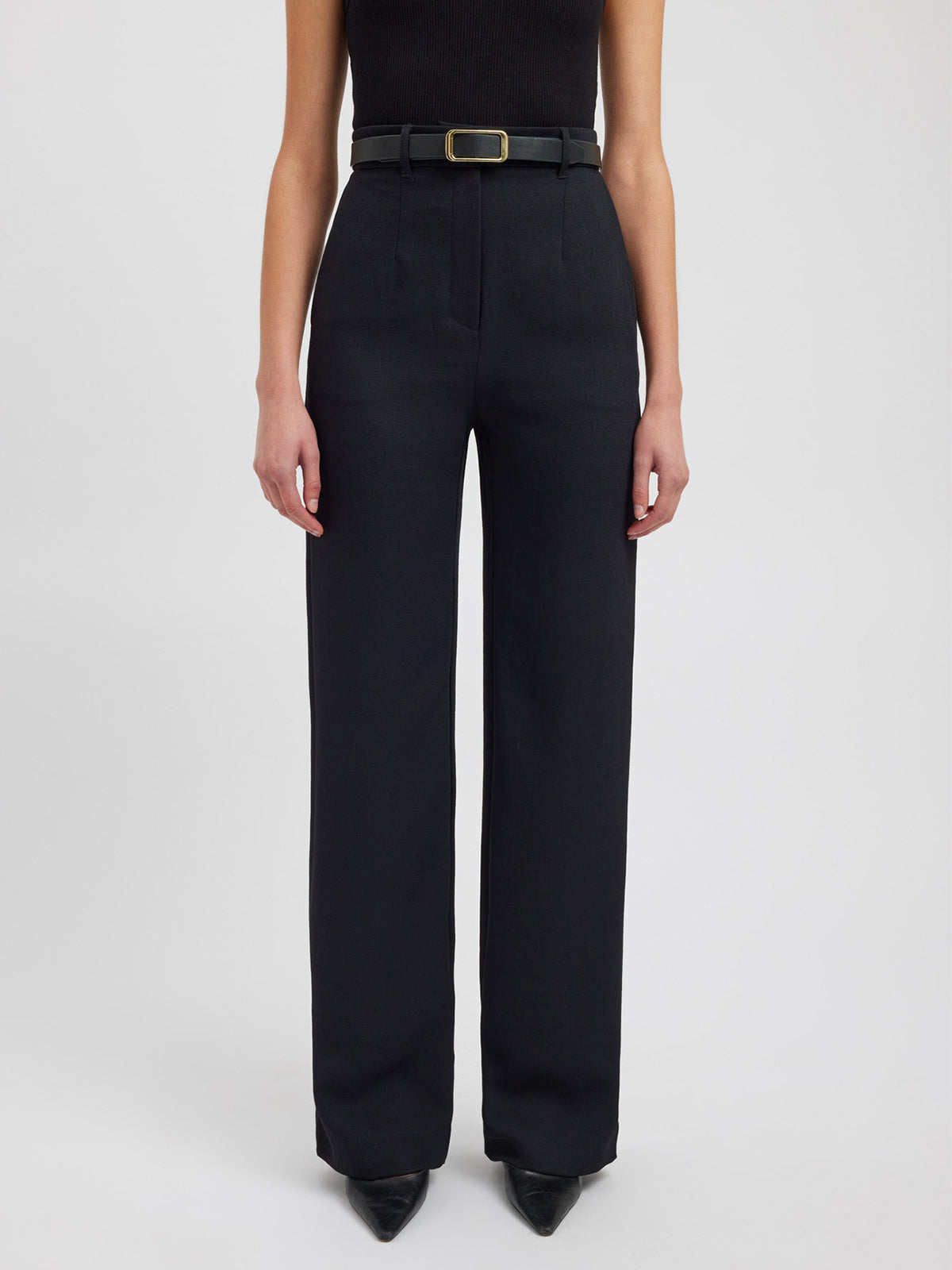 Damen Hosen Gerade Mit Taschen Business Casual