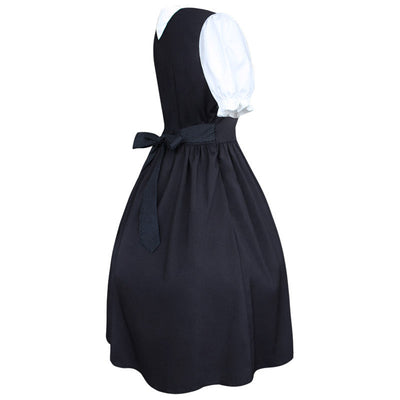 Damen Trachtenkleid Baumwollmix Traditionell Elegant