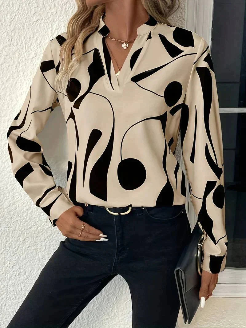 Damenbluse Leichter Stoff Modernes Design
