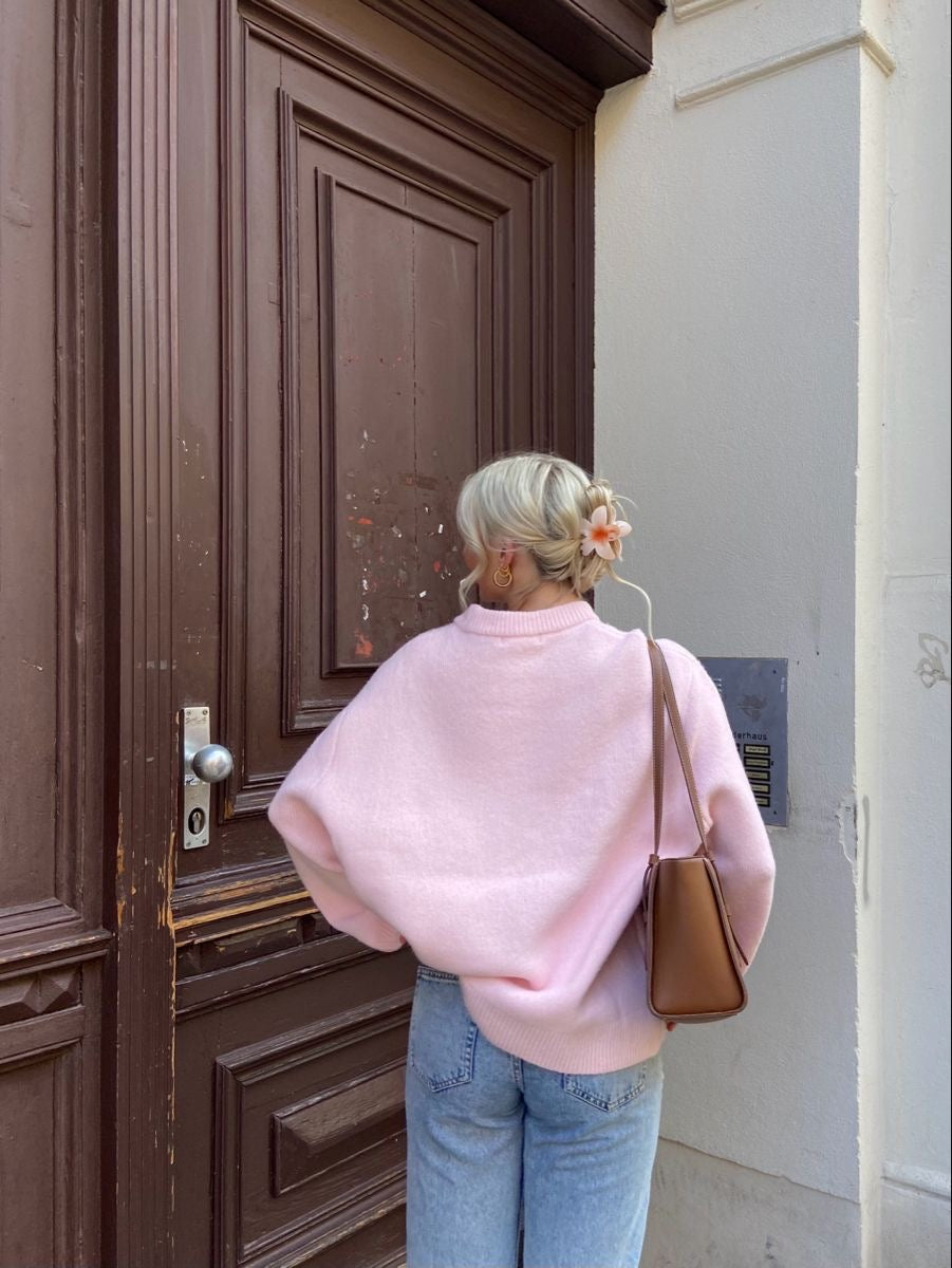 Damenpullover Oversized Weiches Material Trendy Style