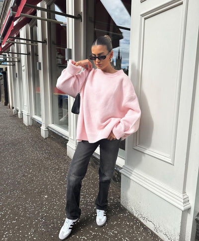 Damenpullover Oversized Weiches Material Trendy Style