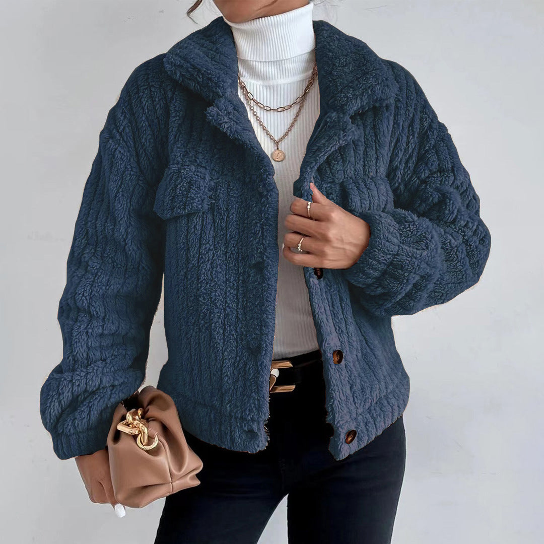 Teddyjacke | Kuschelig weich | Trendiger Oversize-Look