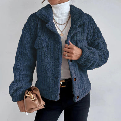 Teddyjacke | Kuschelig weich | Trendiger Oversize-Look