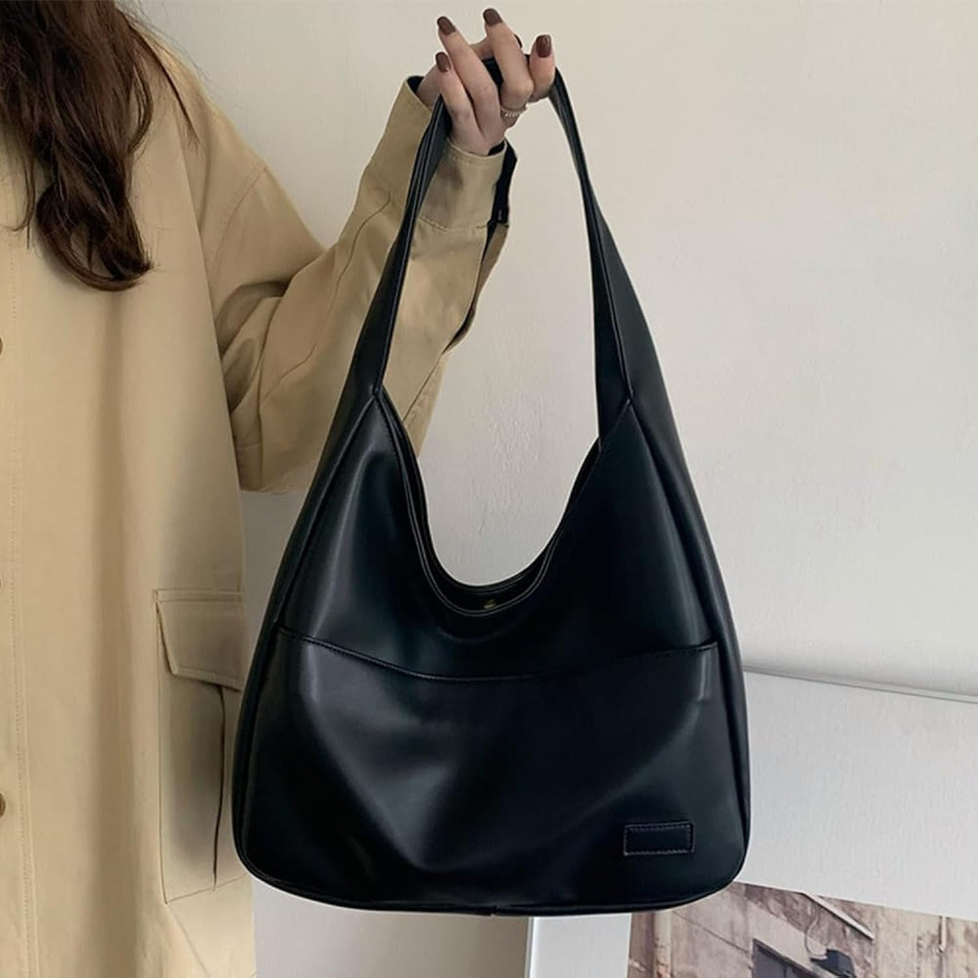 Vielseitige Vegan-Ledertasche für Damen