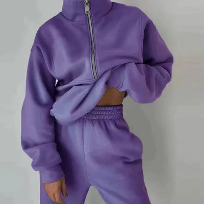 Trainings- & Jogginganzug im bequemen Retro-Design für Damen | Ideal für den Alltag
