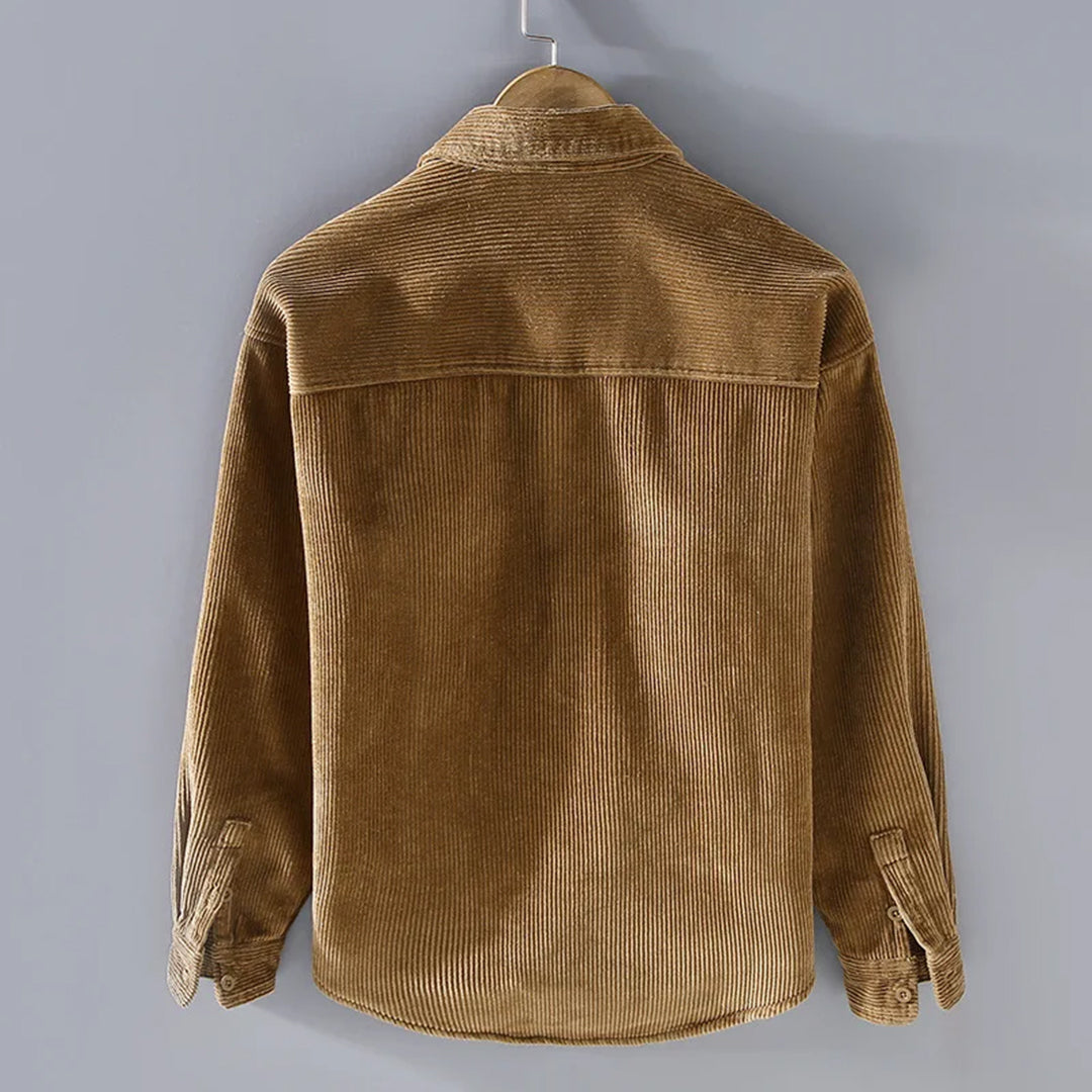 Warme Herren-Cordjacke für den Winter