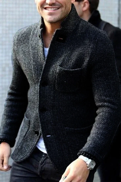 Herren Daunen Blazer | Elegant und Warm | Knopfleiste