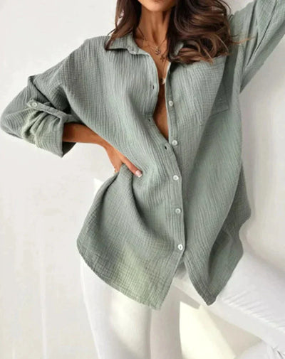Edna - Damen Bluse, Bequem & Stilvoll