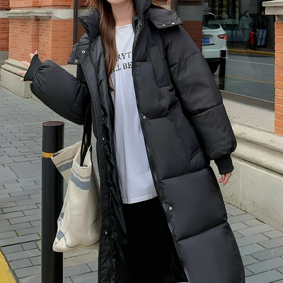 Stylischer Lässiger Warmer Daunen Puffer Mantel für Damen | Ideal für den Winter