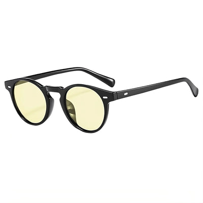 Unisex Zeitlos Rund Stil Sonnenbrille | Klassisch