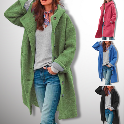 Damen Herbstmantel Elegant Warm