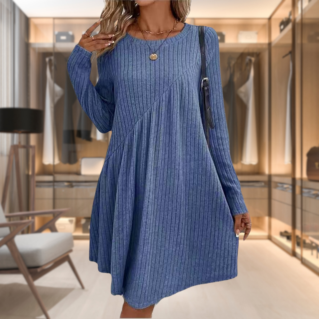 Damen Weich und Komfortabel - Elegantes Alltagskleid