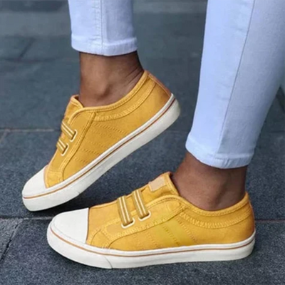 Damen Slip-On Sneaker Casual Leder