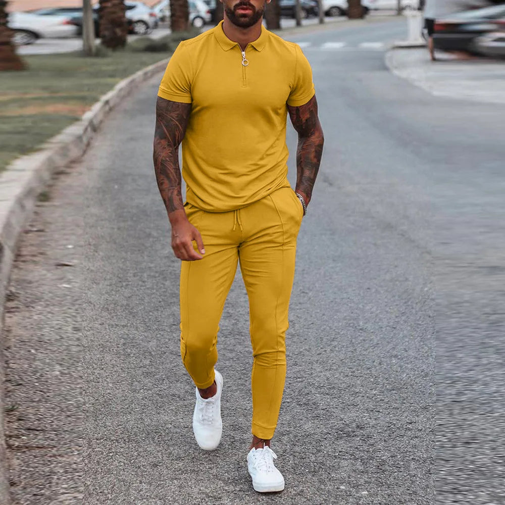 Rafael – Stilvoller & Komfortabler Trainingsanzug für moderne Männer