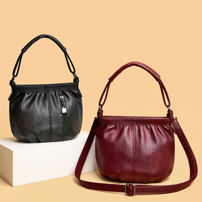 Elegante Echtleder-Handtasche für Damen mit praktischem Stauraum