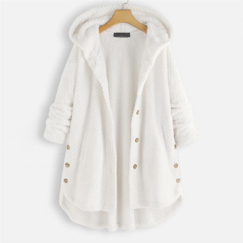 Damen Kapuzenfleece mit weicher Webstruktur