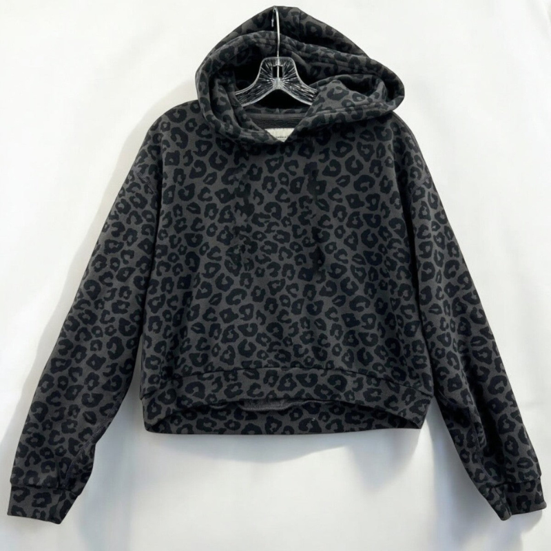 Herren Hoodie mit Leopardenmuster - Stylisch und Lässig für Streetwear