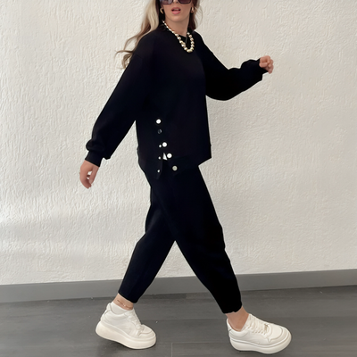 Lässiger Retro-Oversize-Trainings- & Jogginganzug für Damen | Perfekt für lässige Tage