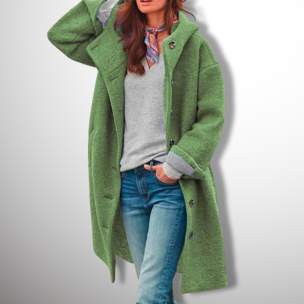 Damen Herbstmantel Elegant Warm
